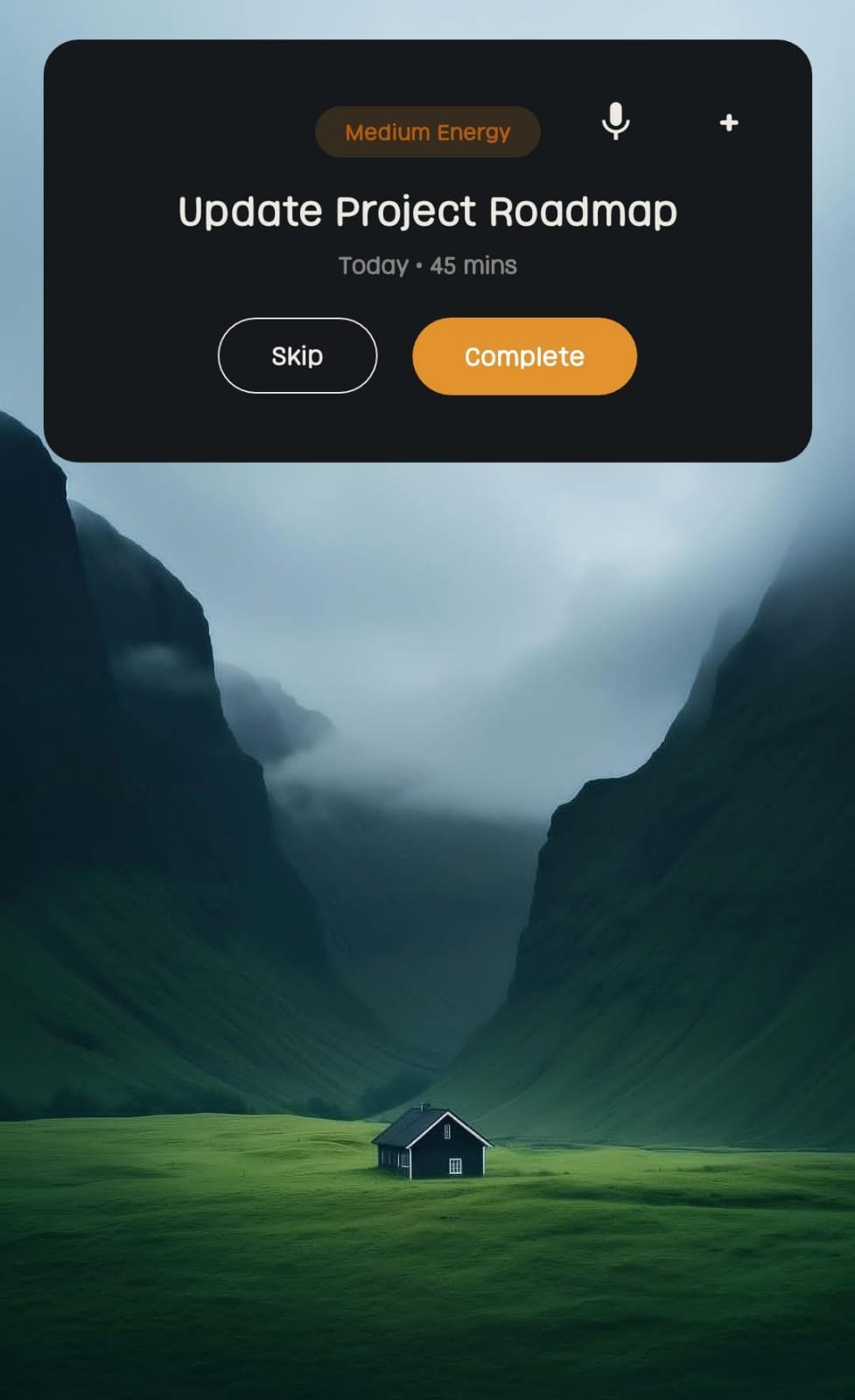 Widget UI